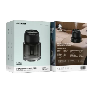 Green-Lion-Fragrance-Diffuser-130mL-Black
