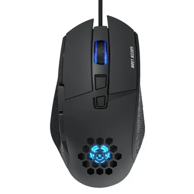 GNG250GAMBK-Green-Lion-G250-Gaming-Mouse-Black
